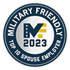 Military Friendly Top 10 Spouse Employer 2023